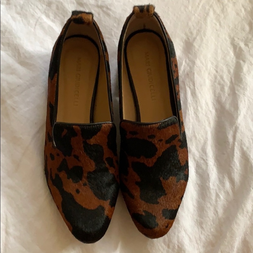 Mari Giudicelli Gavea Loafer, Leopard Pony Hair